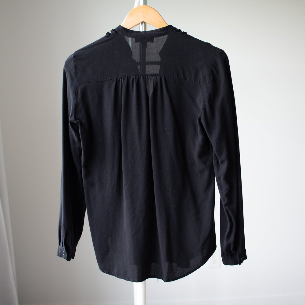 Ruffled soft button down - Picture 8 of 8